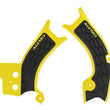 Load image into Gallery viewer, Acerbis 18-24 Suzuki RMZ250/ RMZ450 Frame Guard X Grip - Yellow/Black - Main Product View