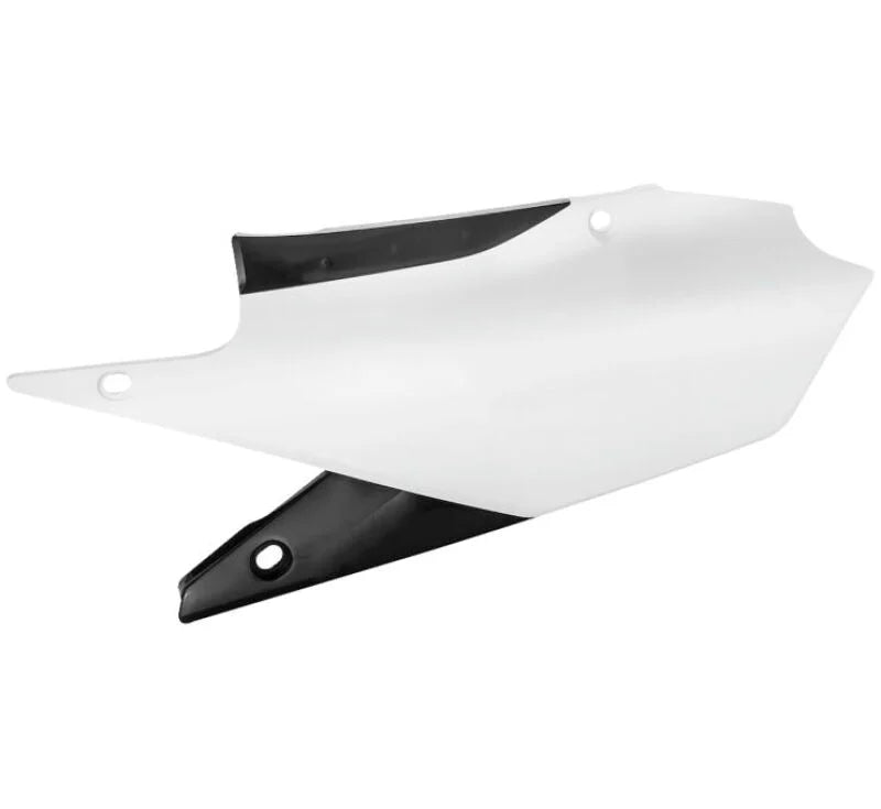 Acerbis 18-24 Yamaha YZ250F/ YZ250FX/ YZ450F/ YZ450FX/ WR250F/ WR450F Side Panels - White/Black - Side View