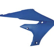 Load image into Gallery viewer, Acerbis 18-24 Yamaha YZ250F/ YZ250FX/ YZ450F/ YZ450FX/ WR250F/WR450F Radiator Shroud - YZ Blue - Detail View