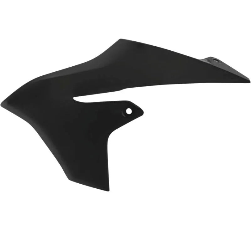 Acerbis 18-24 Yamaha YZ65 Radiator Shroud - Black - Main Product View