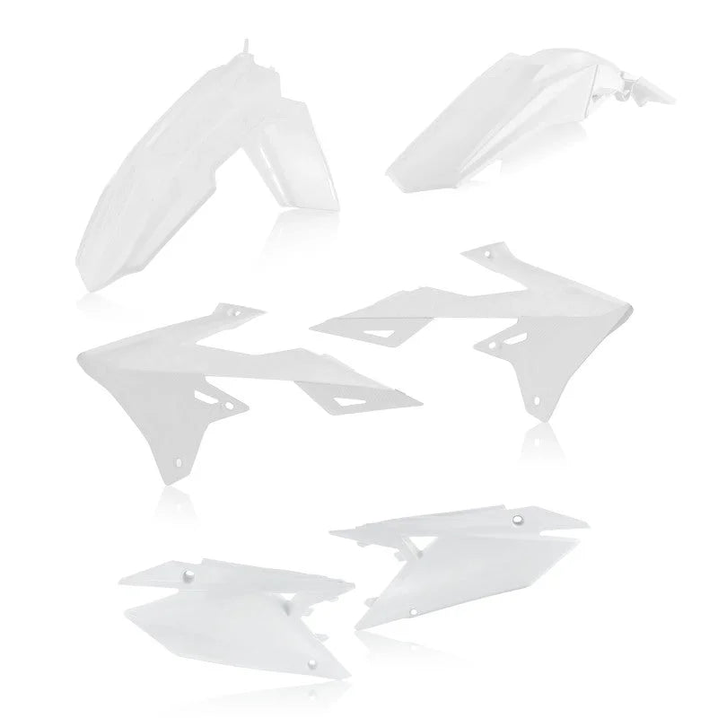 Acerbis 18+ Suzuki RMZ250/ RMZ450 Plastic Kit - White