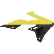 Load image into Gallery viewer, Acerbis 18+ Suzuki RMZ250/ RMZ450 Radiator Shroud - Yellow/Black - Detail View