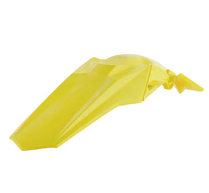 Acerbis 18+ Suzuki RMZ250/ RMZ450 Rear Fender - RM Yellow - Main Product View