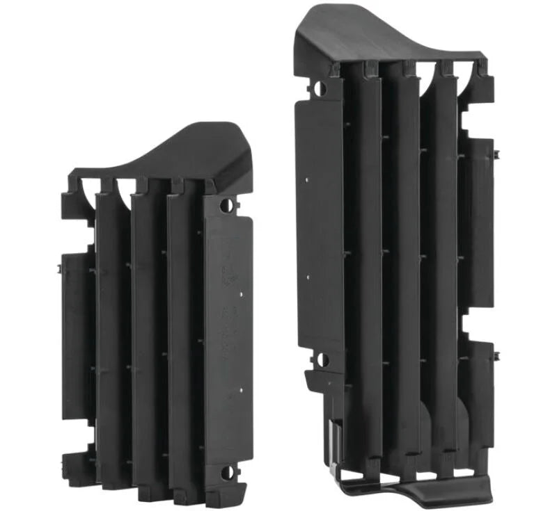 Acerbis 18+ Suzuki RMZ450 Radiator Louvers - Black - Side View