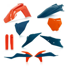 Load image into Gallery viewer, Acerbis 19-22 KTM 125-450 SX/ SX-F/ XC-F/ XC/ XC-tpi Full Plastic Kit - 16 Orange/Dark Blue