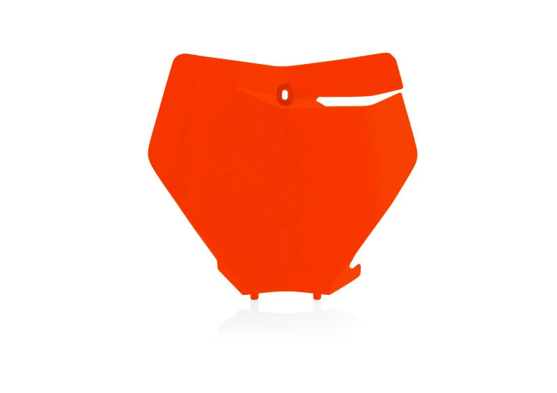 Acerbis 19-22 KTM 125-450 XC/ SX/ SX-F/ XC-F/ XC-tpi Front Number Plate - 16 Orange