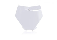 Load image into Gallery viewer, Acerbis 19-22 KTM 125-450 XC/ SX/ SX-F/ XC-F/ XC-tpi Front Number Plate - 20 White