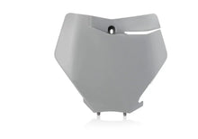 Load image into Gallery viewer, Acerbis 19-22 KTM 125-450 XC/ SX/ SX-F/ XC-F/ XC-tpi Front Number Plate - Gray