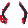 Load image into Gallery viewer, Acerbis 19-22 KTM 125-501 TC/FC/FX/FE/S/TE/TX/ 21-23 GasGas Frame Guards- X-Grip - Red/Black