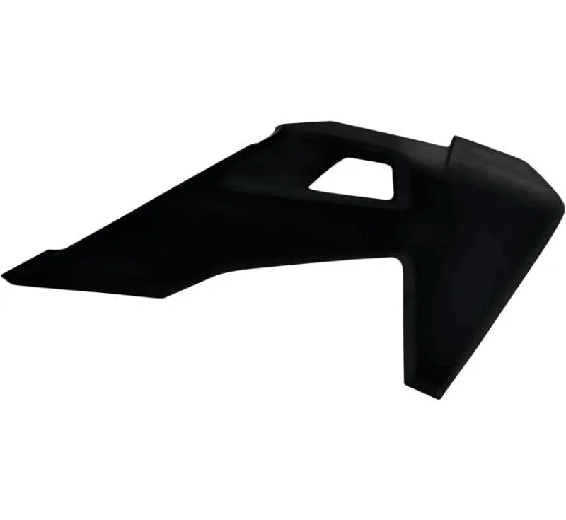 Acerbis 19-23 Husqvarna 125-501s TC/ FX/ FC/ TX/ TX-i/ TE-i/ FE/ FE-s Radiator Shroud - Black - Detail View