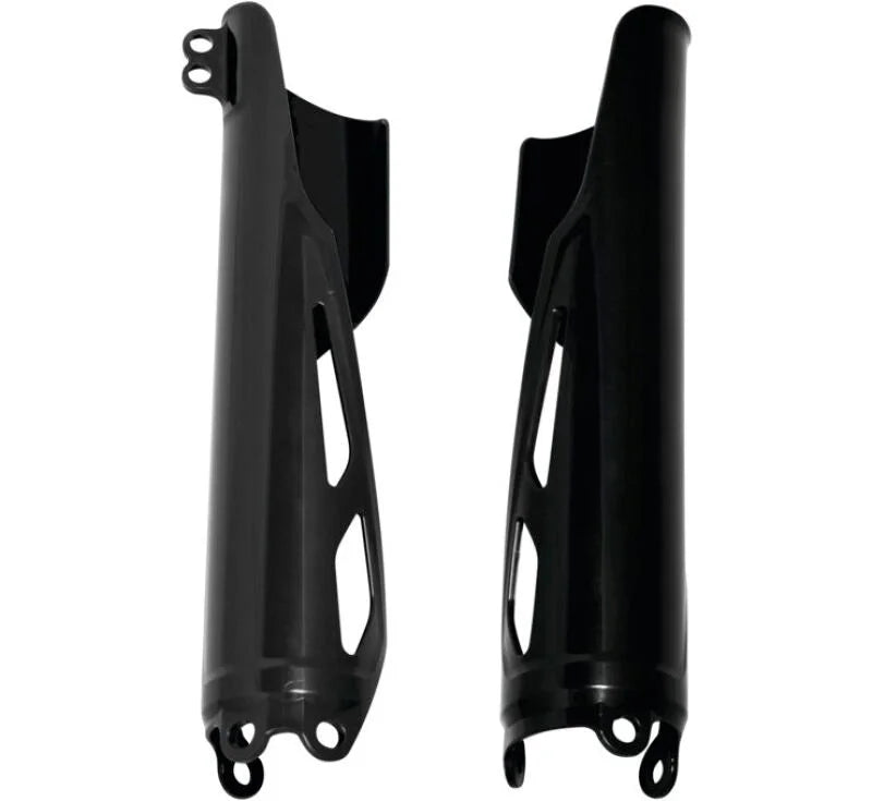 Acerbis 19-24 Honda CRF250R/250RX/450R/450RX/CRF450R-S/ CRF450L/CRF450X Lower Fork Cover Set - Blk - Main Product View