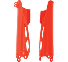 Load image into Gallery viewer, Acerbis 19-24 Honda CRF250R/250RX/450R/450RX/CRF450R-S/ CRF450L/CRF450X Lower Fork Cover Set - Red - Side View