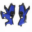 Load image into Gallery viewer, Acerbis 19+ Yamaha Tenere 700 Frame Guards- X-Grip - Black/Blue