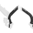 Load image into Gallery viewer, Acerbis 20-23 KTM 150-500 XCF-W/ XC-W-tpi/ EXC-tpi/ EXC-F Frame Guard X Grip - White/Black - Side View