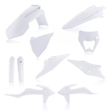 Load image into Gallery viewer, Acerbis 20-23 KTM 150-500 XCF-W/ XC-W-tpi/ EXC-tpi/ EXC-F Full Plastic Kit - 20 White