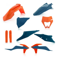 Load image into Gallery viewer, Acerbis 20-23 KTM 150-500 XCF-W/ XC-W-tpi/ EXC-tpi/ EXC-F Full Plastic Kit - Orange/Dark Blue