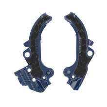 Load image into Gallery viewer, Acerbis 2024 KTM SX65 X-Grip Frame Guard - Blue/Black - Side View