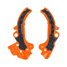 Load image into Gallery viewer, Acerbis 2024 KTM SX65 X-Grip Frame Guard - Orange/Black - Side View