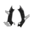 Load image into Gallery viewer, Acerbis 2024 Kawasaki KX450 Frame Guards- X-Grip - Silver/Black