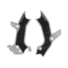 Load image into Gallery viewer, Acerbis 2024 Kawasaki KX450 Frame Guards- X-Grip - Silver/Black