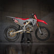 Load image into Gallery viewer, Acerbis 2025 Honda CRF250R/ CRF450R Full Plastic Kit - Red/Gray - Side View