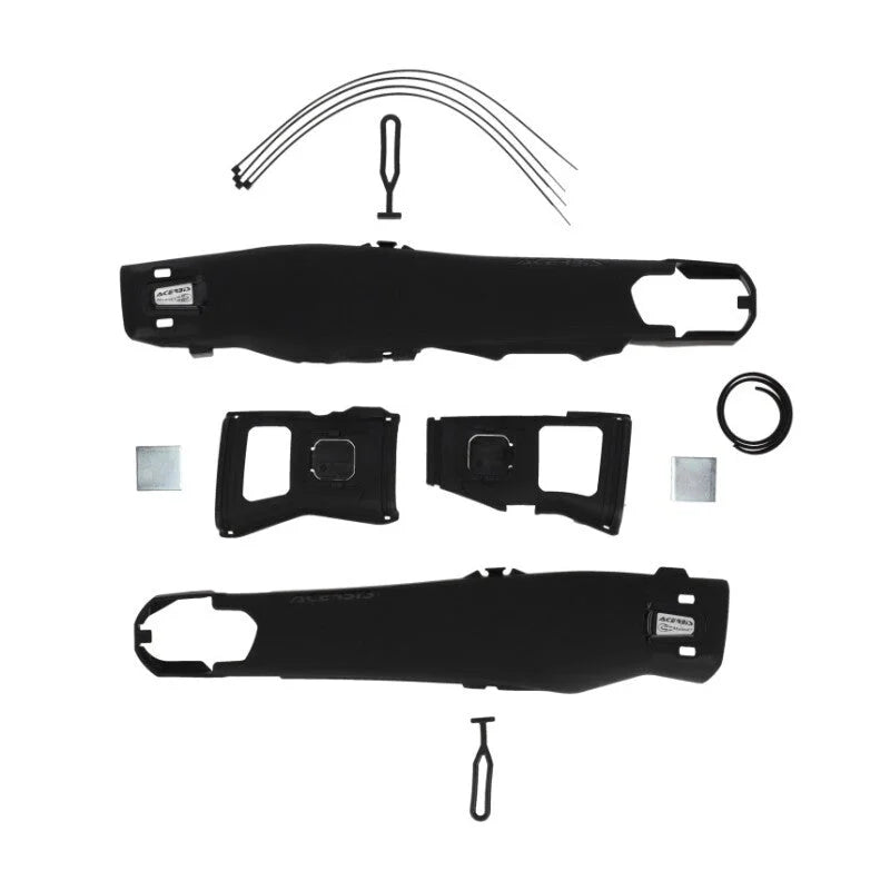 Acerbis 2025 KTM SX-F Teketmagnet Swing Arm Guard - Black - Back View