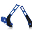 Load image into Gallery viewer, Acerbis 21-24 Fantic XE/XX/ 05-24 Yamaha YZ125/250/ YZ125X/YZ250X Frame Guard X Grip - Blue/ Black