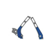 Load image into Gallery viewer, Acerbis 21-24 Fantic XE/XX/ 05-24 Yamaha YZ125/250/YZ125X/YZ250X Frame Guard X Grip - Silver/ Blue - Main Product View