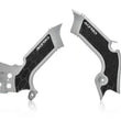 Load image into Gallery viewer, Acerbis 21+ Kawasaki KX250/ 19-23 KX450 Frame Guards- X-Grip - Silver/Black