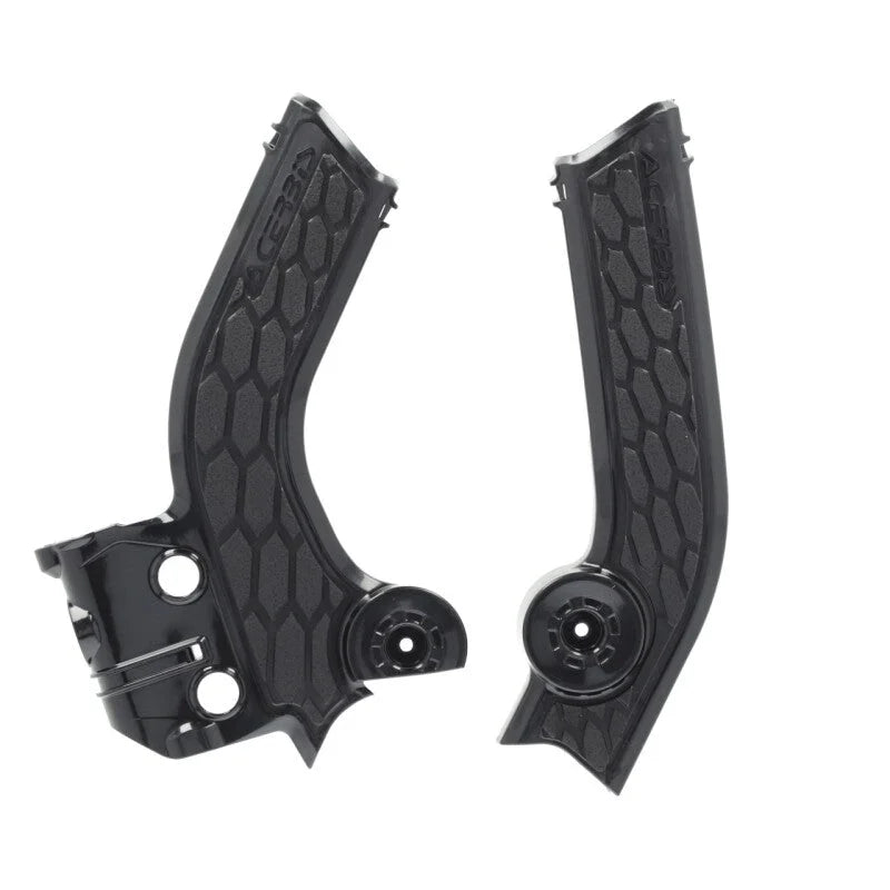 Acerbis 23-24 Kove Rally/Rally Pro Frame Guards- X-Grip - Black - Side View