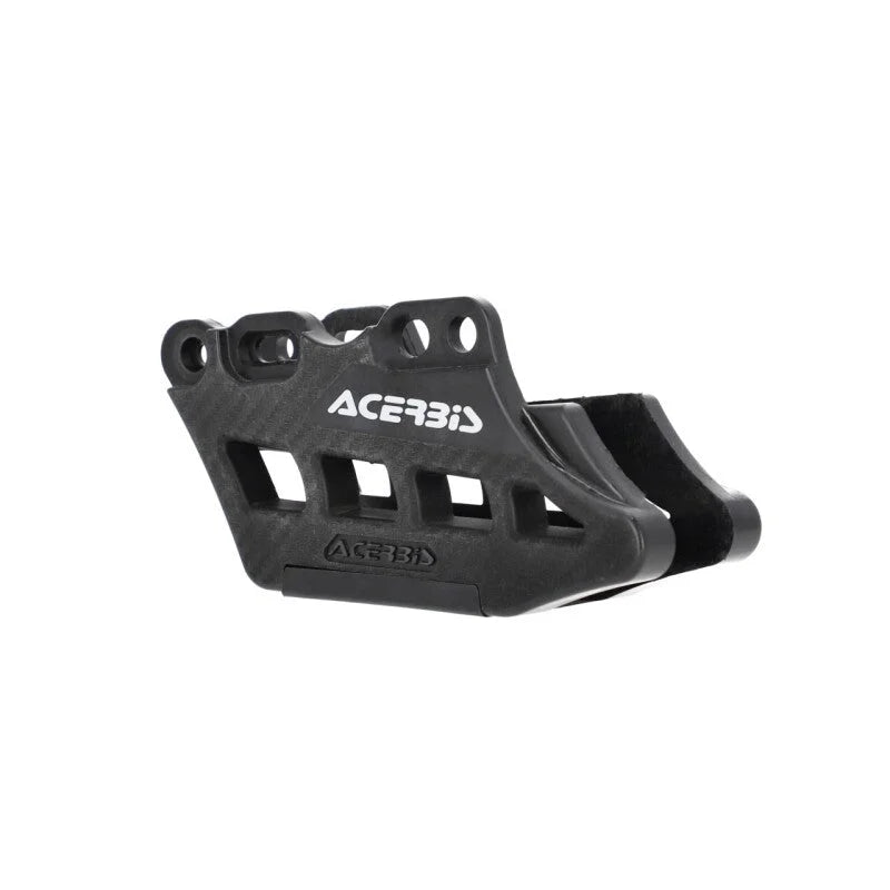 Acerbis 24-25 CF Moto IBEX Chain Guide- Black - Back View