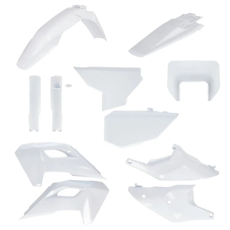 Acerbis 24+ Husqvarna 250-501 FE/ TE Full Plastic Kit - 20 White