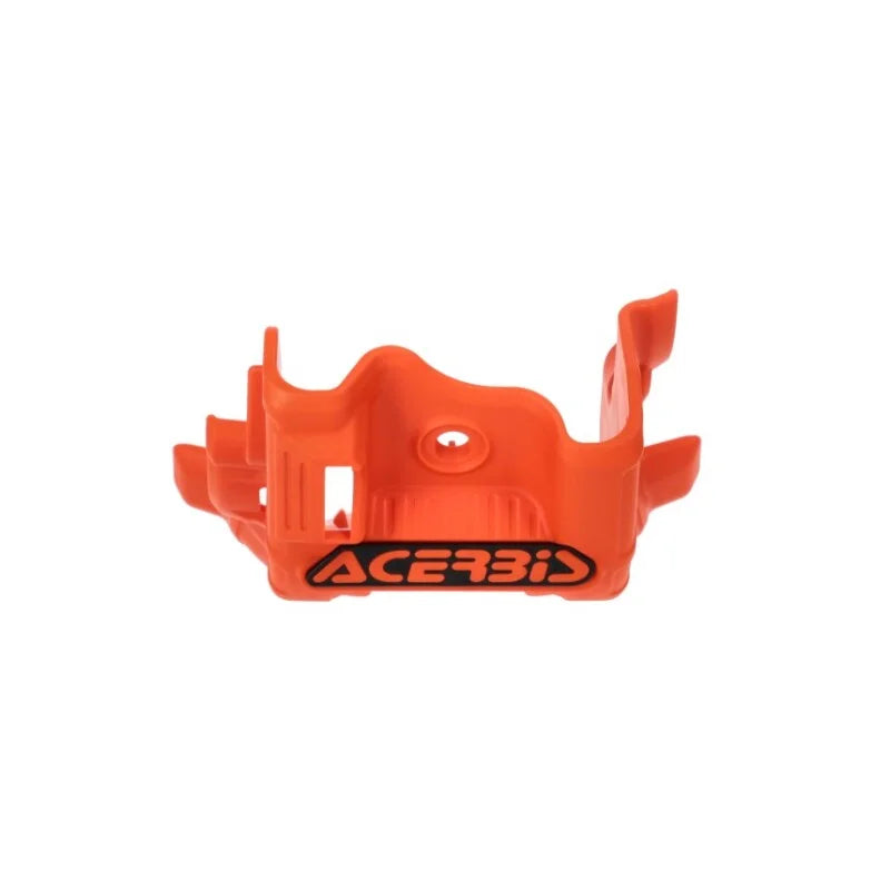 Acerbis 24+ KTM SX50 Skid Plate - Orange 16 - Back View