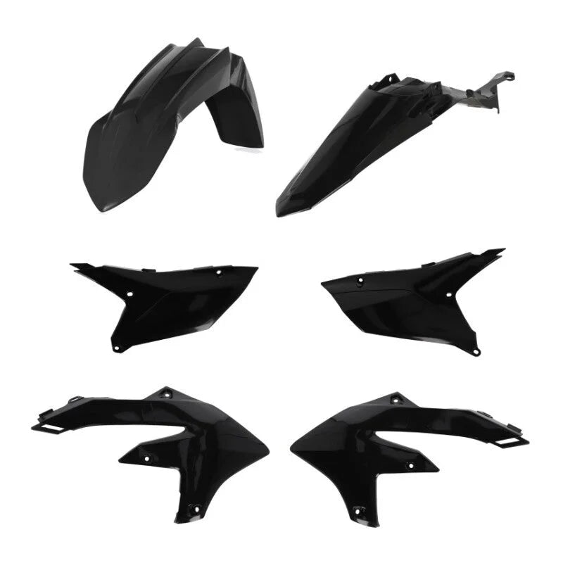 Acerbis 24+ Yamaha WR450F Plastic Kit - Black