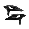 Load image into Gallery viewer, Acerbis 25+ Beta 125-300RR Race/RR X-Pro 2t/350-480RR Race 4t/RR X-Pro 4t Radiator Shroud - Black - Main Product View