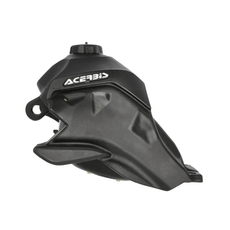 Acerbis 25+ Honda CRF300L Fuel Tank 3.6 Gallon - Black - Back View
