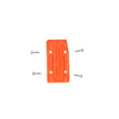 Load image into Gallery viewer, Acerbis 25+ KTM SX85/ Gas Gas MC85/ Husq TC85 Chain Guide Block - Orange 16 - Main Product View