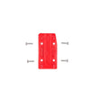 Load image into Gallery viewer, Acerbis 25+ KTM SX85/ Gas Gas MC85/ Husq TC85 Chain Guide Block - Red - Side View