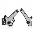 Load image into Gallery viewer, Acerbis 96+ Suzuki DR650 Frame Guards- X-Grip - Black/Gray