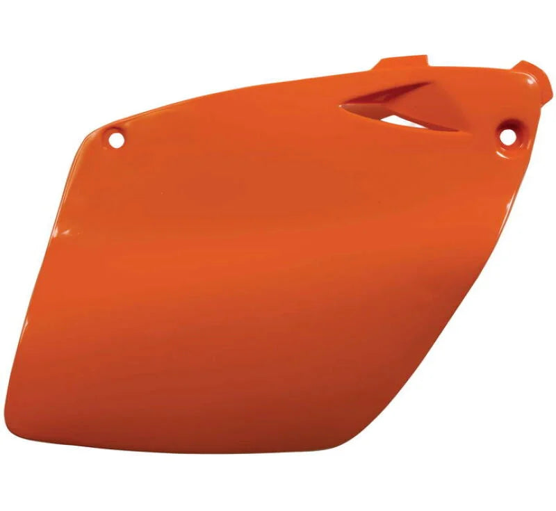 Acerbis 98-03 KTM EXC/MXC/SX Side Panels - Orange - Side View