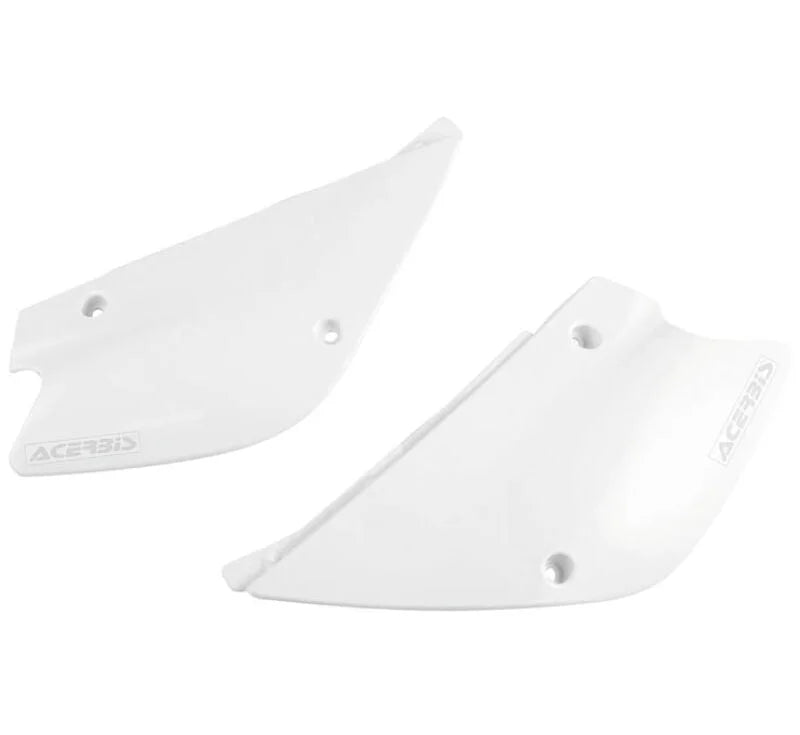 Acerbis 98-13 Kawasaki KX80/85/100/ 03-06 Suzuki RM100 Side Panels - White - Side View