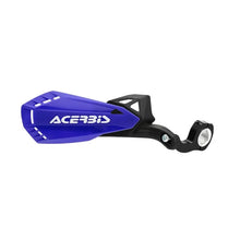 Load image into Gallery viewer, Acerbis Firstmoto Handguard - Blue/White Logo - Detail View