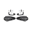 Load image into Gallery viewer, Acerbis Linear Vented Handguard - Black/White - Side View