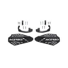 Load image into Gallery viewer, Acerbis Linear Vented Handguard - Black/White - Side View