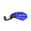 Load image into Gallery viewer, Acerbis Linear Vented Handguard - Blue/White - Side View