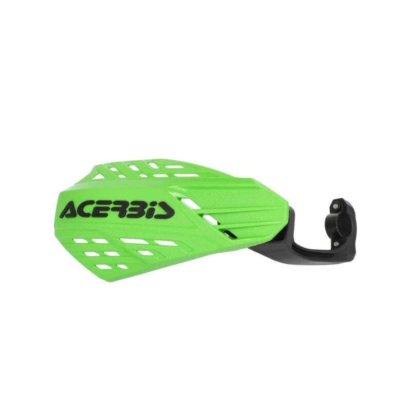 Acerbis Linear Vented Handguard - Green/Black - Main Product View