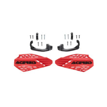 Load image into Gallery viewer, Acerbis Linear Vented Handguard - Red/Black - Main Product View