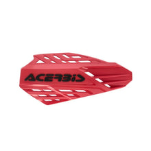 Load image into Gallery viewer, Acerbis Linear Vented Handguard - Red/Black - Side View