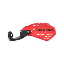 Load image into Gallery viewer, Acerbis Linear Vented Handguard - Red/Black - Installation View