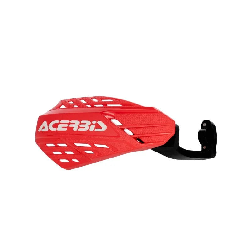 Acerbis Linear Vented Handguard - Red/White - Main Product View